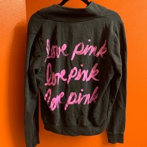 Victoria Secret 3/4 Zip Hoodie